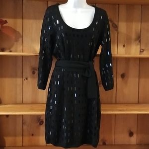 Trina Turk  Black wool Cocktail Dress